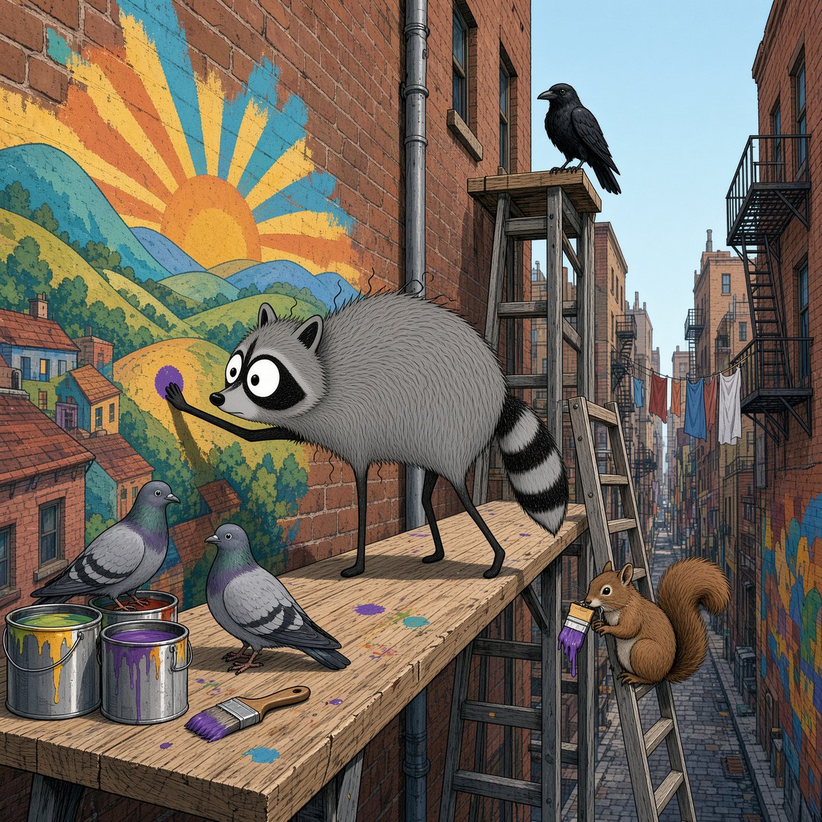 oposdegen's tweet photo. the purest version of that ethos? a raccoon the whole internet fell for, and a community building around him in public 🦝🤝

$JIMOTHY is culture anyone can be part of 🌍

@Jimothyworld

#alleylife #WAGMI https://t.co/83alLnRPEo