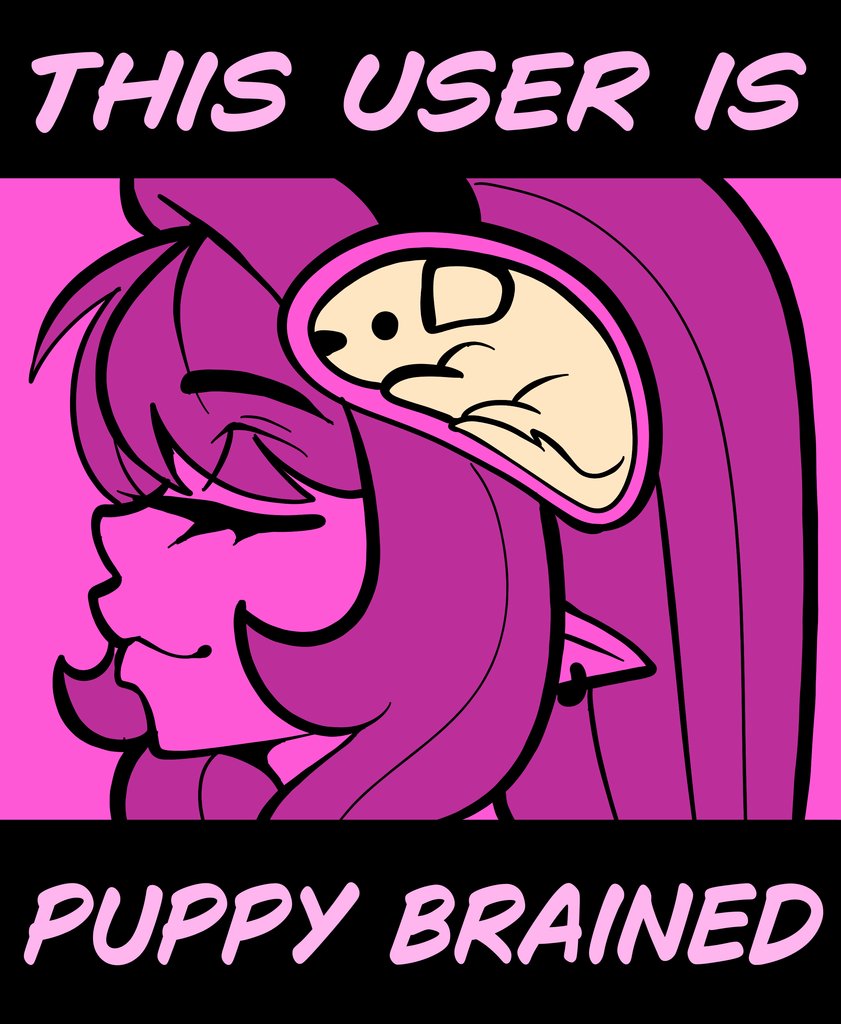 Sticcubus's tweet photo. teehee puppy brain https://t.co/VHtCuxF0Ao