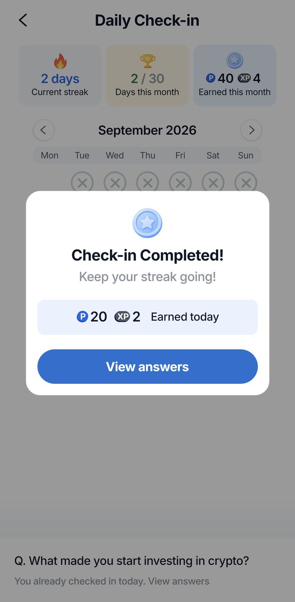 pchidiebere2's tweet photo. Every day, I’ve got a new routine.

Open my Q Lounge app → do the daily check-in → answer the question → earn 20 MQP points.

Let’s see how long I can keep this streak going on the app.

Instead of keeping a Snap streak, I’m keeping my Q Lounge streak 😂 https://t.co/TFeM5UNed2