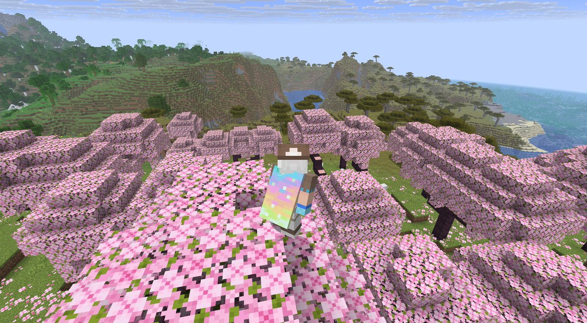 abc_kuma1025's tweet photo. オーロラなマント、かわいくてきれい～！✨
歴代のMinecraftのマントで一番かわいいと思います！
ほしい方は、Twitch/Tiktokの対象の配信を視聴して引き換えコードを手に入れるイベントに参加してみてね！
10/15 15:59 (日本時間)を過ぎてしまうと、二度と手に入らなくなるよ！ https://t.co/wxbCYLfpjJ