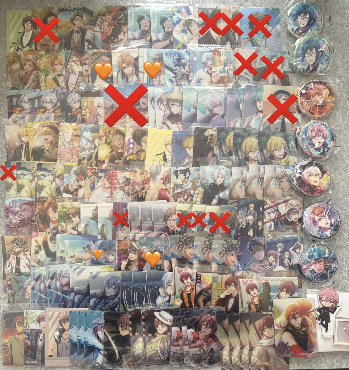iimt_317's tweet photo. @a_4m_5 初めまして, 検索より失礼いたします。
画像お借りしまして当方の所持グッズ⇔🧡のものとの交換可能でしょうか? 

一部交換でも構いません◎
ご検討よろしくお願いいたします。 https://t.co/VKnxfif3oZ