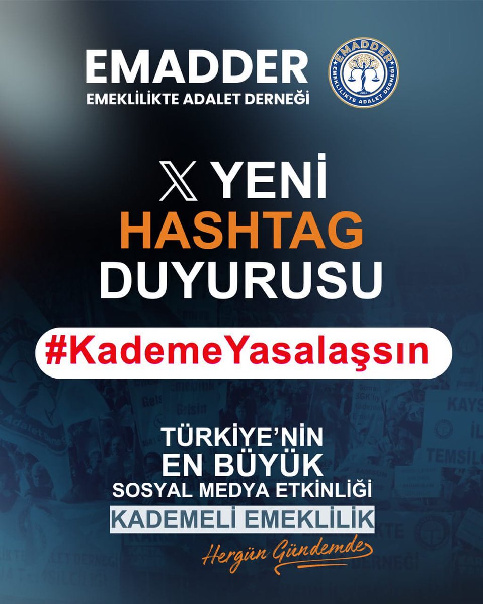 rakin_06's tweet photo. @Sonerrrrr57 Emeklilik bir lüks değil, anayasal haktır. Bıçak sırtı tek bir tarihle insanları mağdur etmek reform değil, sistem krizidir.
@EmadDernegi
#KademeliEmeklilik
👇👇👇 👇👇👇
#KademeYasalaşsın https://t.co/j2ApcSHpRs