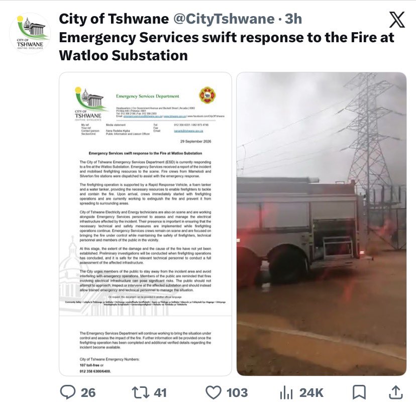 MrLogic_M's tweet photo. @PovertykillerB Us a power station is shutdown and we probably not gonna have electricity for 2-5 days depending on what’s damaged 💔. This hailstorm and thunderstorm caused a problem 💔💔 https://t.co/HnCiT34Tut