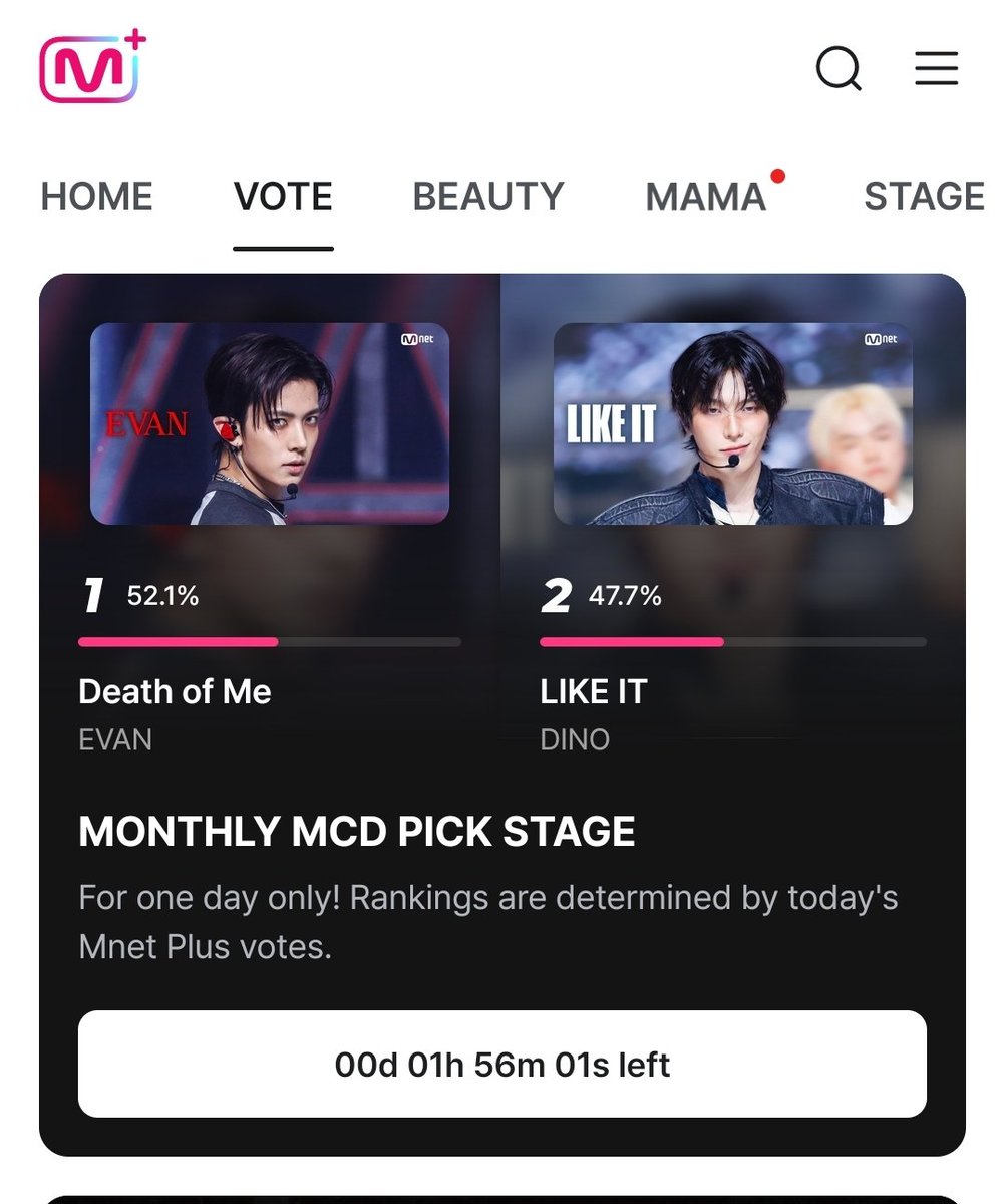 EvanVoting's tweet photo. 🚨 MASS VOTING ON MCD PICK STAGE STARTS NOW!! 🚨

EVERS, PLEASE GO TO YOUR MNET APP AND DROP YOUR VOTES NOW! THE GAP IS RAPIDLY DECREASING! 🚨🚨

WE NEED EVERYONE TO VOTE AS MUCH AS POSSIBLE. PLEASE KEEP VOTING AND ENCOURAGE OTHER EVERS TO JOIN! https://t.co/PBt1oNKHhy