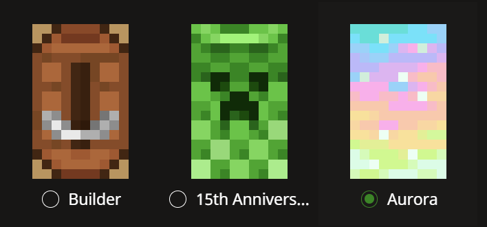 abc_kuma1025's tweet photo. オーロラなマント、かわいくてきれい～！✨
歴代のMinecraftのマントで一番かわいいと思います！
ほしい方は、Twitch/Tiktokの対象の配信を視聴して引き換えコードを手に入れるイベントに参加してみてね！
10/15 15:59 (日本時間)を過ぎてしまうと、二度と手に入らなくなるよ！ https://t.co/wxbCYLfpjJ