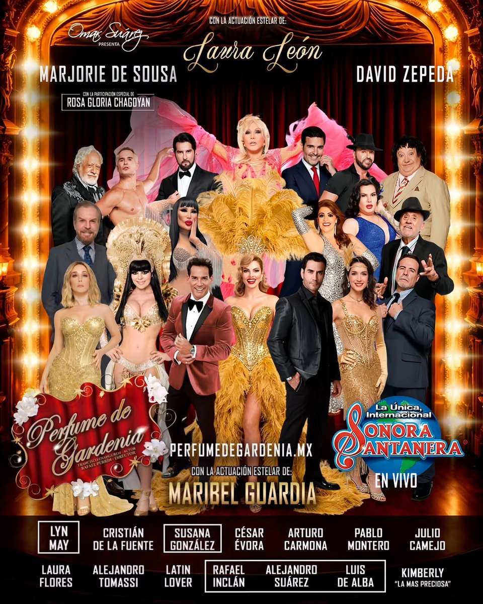 eileenm_7wl's tweet photo. Laura Flores protagoniza como Mercedes en "Perfume de Gardenia" en el Teatro San Rafael. ¡No se la pierdan! 🎭

EL ESPECTÁCULO MÁS ESPERADO

"Perfume de Gardenia" es el musical de cabaret mexicano más espectacular hoy en día. Con un elenco de más de 7... https://t.co/sPsmMneYWI