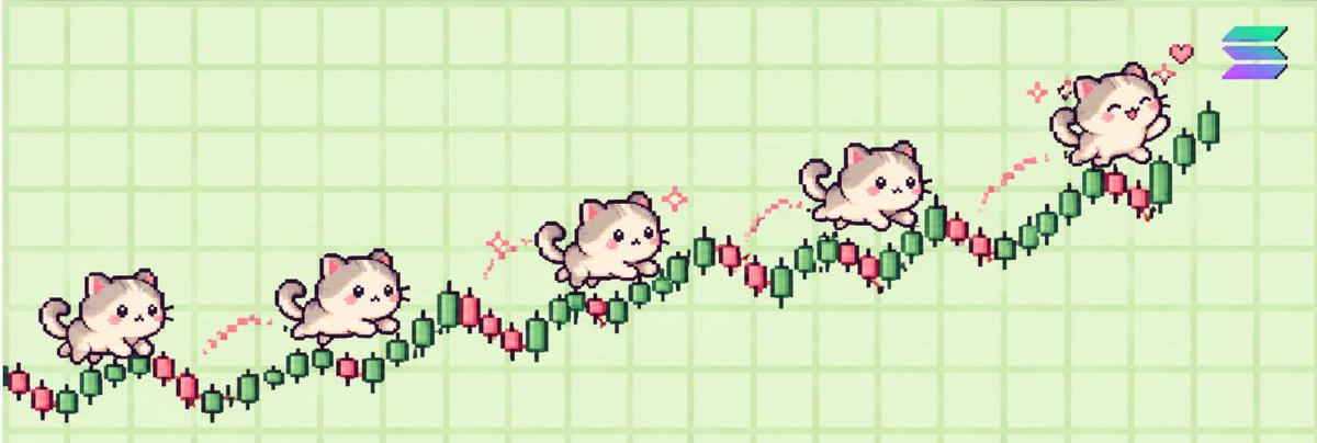 Catositte's tweet photo. a tiny pixel cat just landed on your timeline.  he saw the chart. he thinks it’s a toy.  hi, we’re $CATOSITE 

#solana #memecoin #web3 #crypto https://t.co/LkOmx0Gjz1