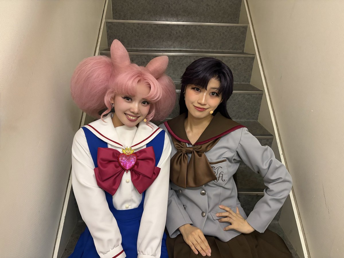 051021marin's tweet photo. #美少女戦士セーラームーン
-Shining Theater Shinagawa Tokyo-

Team Silver Moon 公演
無事に4公演を終えることができました🌙

今は不安から解き放たれて、
とってもお腹がすいてきました���！笑
今日は自分のことを甘やかして、
美味しいものを沢山食べちゃおうかな〜
なんて思っています🤭

この2日間本当に沢山の方に支えていただき
温かい人たちに囲まれて公演ができることを
改めて幸せだなと感じました。

雨の中ご来場くださった皆様、
そしてピンクを振って応援するために
わざわざ駆けつけてくださった皆様、
本当にありがとうございました。

皆様の顔が見えただけで、
涙が出そうになるくらい幸せで嬉しかったです🩷
ちゃんと泣くのは我慢したからね( ≖ᴗ≖​)笑

次はTeam Gold Moonの公演で
お会いしましょう🌙🩷

みんな、��いすき！

#PrettyGuardianSailorMoon 
-Shining Theater Shinagawa Tokyo-

Team Silver Moon performances
We successfully finished all four shows! 🌙

Now that all the nervousness is gone,
I’m suddenly getting sooo hungry!! 
Maybe I’ll spoil myself a little this time
and eat lots of delicious food~ 🤭 

Over these past two days, I was truly supported by so many people, and it made me realize once again how happy I am to be able to perform surrounded by such warm and wonderful people.

Once again, thank you so much to everyone who came to see us despite the rain,
and to everyone who went out of their way to come and support me, waving your pink lights. 

Just seeing all of your faces made me so happy and touched that I almost cried. 🩷
I managed to hold back my tears, though! ( ≖ᴗ≖​)

I’ll see you all next time at a Team Gold Moon performance! 🌙🩷

I love you all so, so much!

#prettyguardiansailormoonshiningtheater #shiningtheater #シャイニングシアター