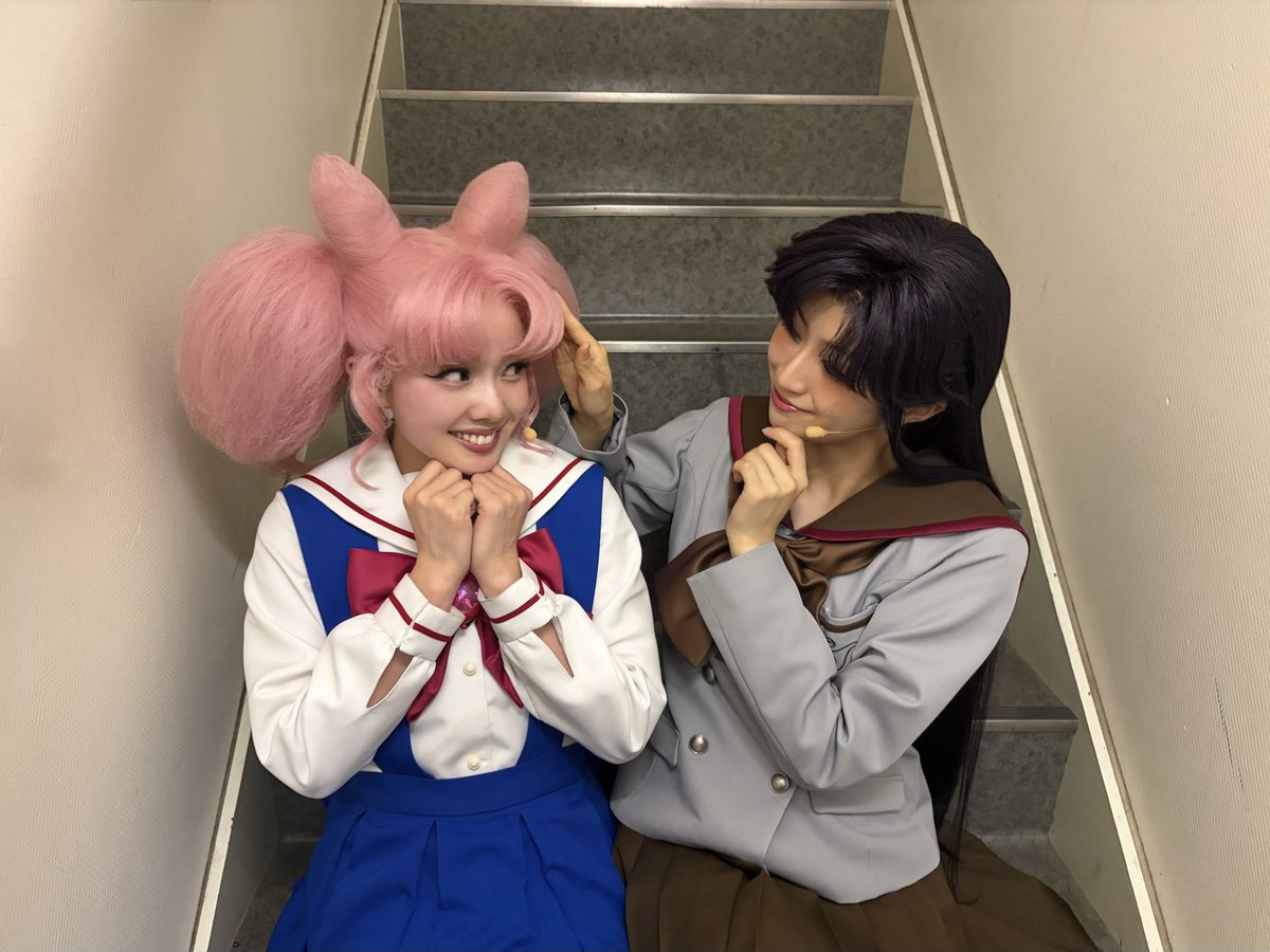 051021marin's tweet photo. #美少女戦士セーラームーン
-Shining Theater Shinagawa Tokyo-

Team Silver Moon 公演
無事に4公演を終えることができました🌙

今は不安から解き放たれて、
とってもお腹がすいてきました���！笑
今日は自分のことを甘やかして、
美味しいものを沢山食べちゃおうかな〜
なんて思っています🤭

この2日間本当に沢山の方に支えていただき
温かい人たちに囲まれて公演ができることを
改めて幸せだなと感じました。

雨の中ご来場くださった皆様、
そしてピンクを振って応援するために
わざわざ駆けつけてくださった皆様、
本当にありがとうございました。

皆様の顔が見えただけで、
涙が出そうになるくらい幸せで嬉しかったです🩷
ちゃんと泣くのは我慢したからね( ≖ᴗ≖​)笑

次はTeam Gold Moonの公演で
お会いしましょう🌙🩷

みんな、��いすき！

#PrettyGuardianSailorMoon 
-Shining Theater Shinagawa Tokyo-

Team Silver Moon performances
We successfully finished all four shows! 🌙

Now that all the nervousness is gone,
I’m suddenly getting sooo hungry!! 
Maybe I’ll spoil myself a little this time
and eat lots of delicious food~ 🤭 

Over these past two days, I was truly supported by so many people, and it made me realize once again how happy I am to be able to perform surrounded by such warm and wonderful people.

Once again, thank you so much to everyone who came to see us despite the rain,
and to everyone who went out of their way to come and support me, waving your pink lights. 

Just seeing all of your faces made me so happy and touched that I almost cried. 🩷
I managed to hold back my tears, though! ( ≖ᴗ≖​)

I’ll see you all next time at a Team Gold Moon performance! 🌙🩷

I love you all so, so much!

#prettyguardiansailormoonshiningtheater #shiningtheater #シャイニングシアター