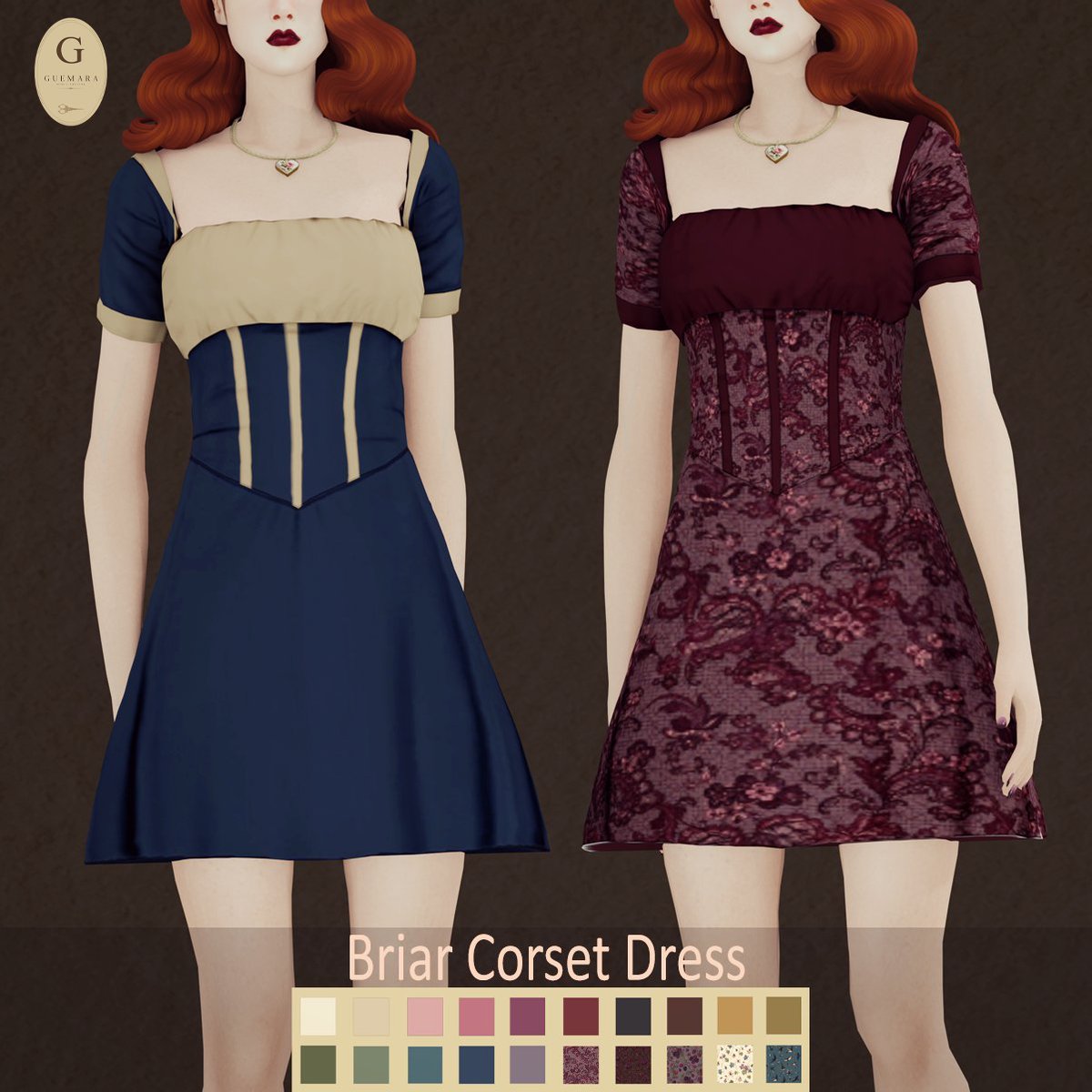 Guemarasims4's tweet photo. Sims 4 Briar Corset Dress
Public: https://t.co/RgK1XQg1H2

#TheSims4 #thesims4cc #Sims4Clothing https://t.co/9Hm3jBbJbP