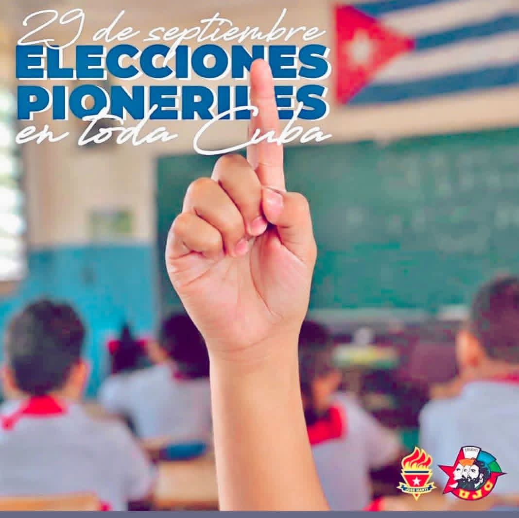 RachelAlva2330's tweet photo. Elecciones pioneriles en toda #Cuba.
#PinardelRio https://t.co/4qlsB4uIbZ