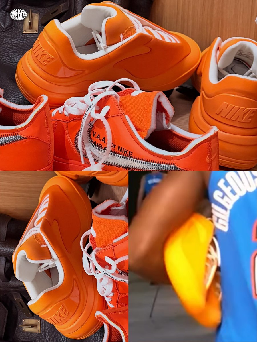 insanesneaker's tweet photo. FIRST LOOK: Nike Branded SHAI 001 Lace Up 👀 https://t.co/DJWF8geBYg