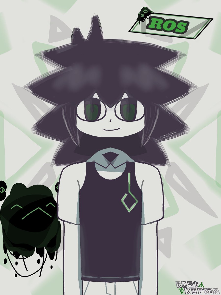 RostKop878's tweet photo. 💚One Ros and Grevile drawing and toy versions⚫ #fpe #fundamentalpapereducationoc #fpeoc #fperos #Grevil https://t.co/Qn8NXBaqn4