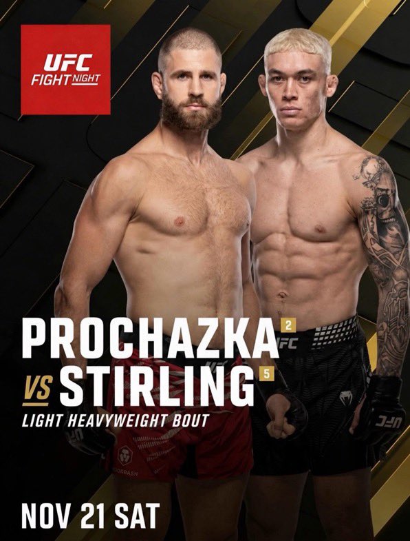 KirmiziKoseMMA's tweet photo. 🚨SON DAKİKA: UFC QATAR 🇶🇦 KARTI AÇIKLANDI

Jiri Prochazka vs Navajo Stirling ana maç olacak! https://t.co/WTiutPfGQ9