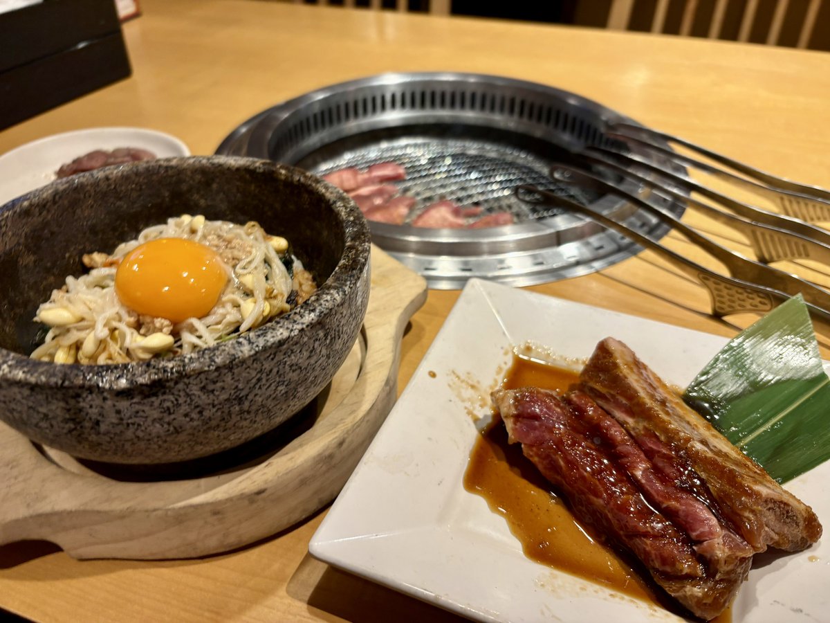 tanumaFuku's tweet photo. 肉の日でポイント二倍！
恒例の焼肉きんぐ🍖
さすがに牛タンも飽きてきたため、いつもと違うお肉を食べた🤭 https://t.co/fW7ac8KmcO