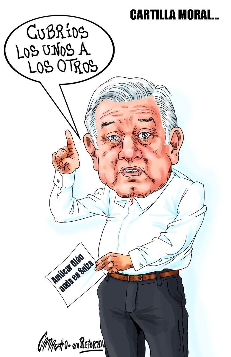 Reforma's tweet photo. Cartilla moral... Por @CartonCamacho en @Reforma https://t.co/5RWdnyNliq
