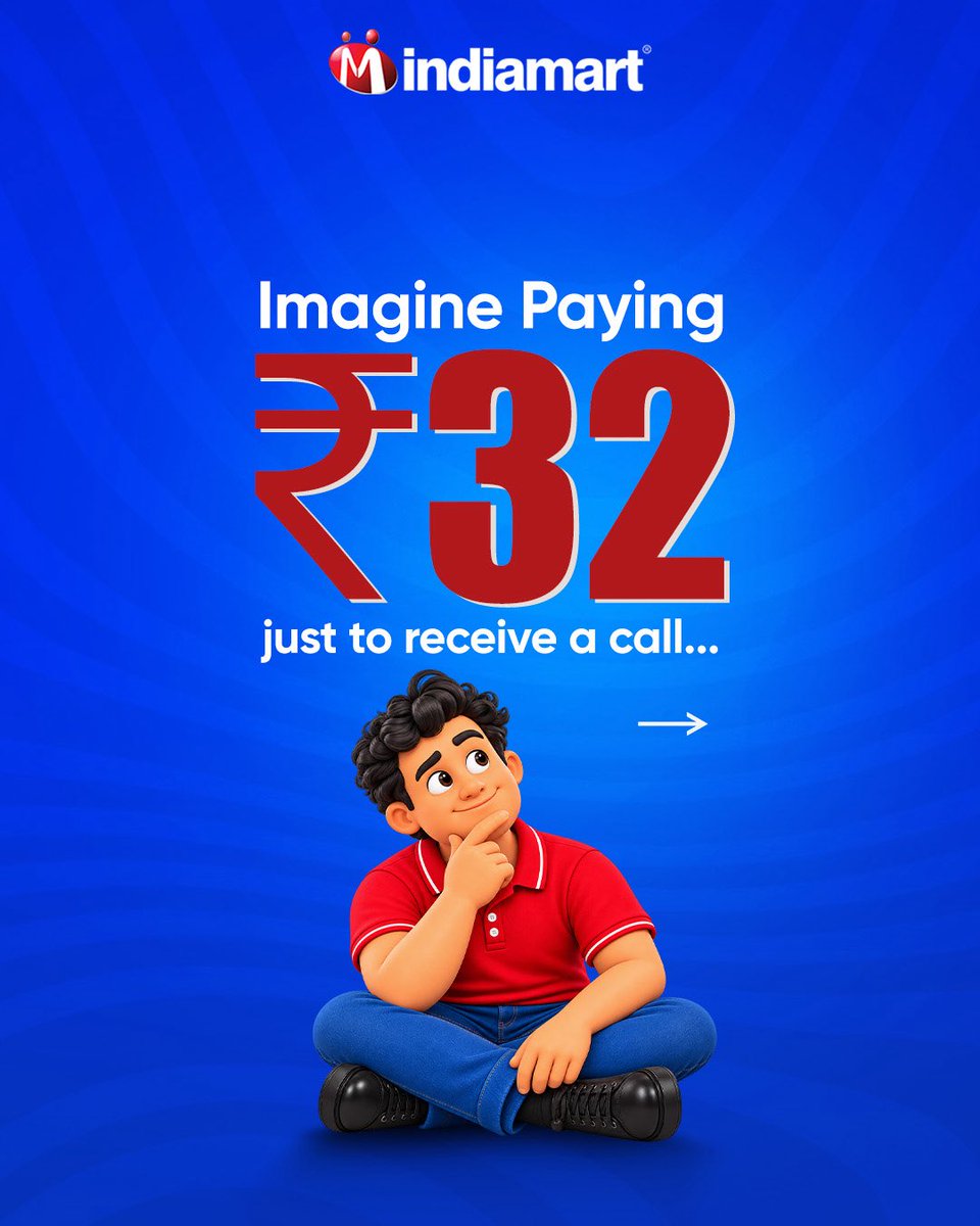 IndiaMART's tweet photo. Were these something jo aapne #DekhaHai?
Watch the IndiaMART Anthem: https://t.co/eZFlNhOMjn
#IndiaMART #KaamYahinBantaHai #AIAnthem #B2BIndia #MSMEs https://t.co/PxyiSaAXyc