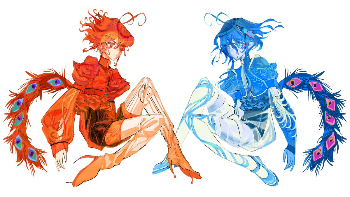 hitoto_ao's tweet photo. OCのみで
▷最低3000〜 
おまかせ5000でリクエスト受け付けています！全身描きたいです
よろしくお願いします🩵

https://t.co/b1Yd0NiN72
#skeb　＃skeb募集 https://t.co/xGHkXnknwm