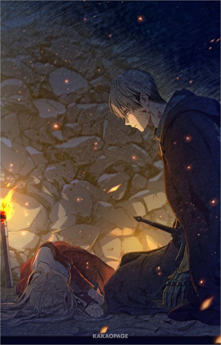 Fflleabbaggg's tweet photo. After finding Thalia, Varkas was in shock. He thought he was indifferent toward Thalia, but he was actually in shock. And seeing Thalia in pain seems to have caused him a lot of pain too💔 https://t.co/T6Dppa7cs2