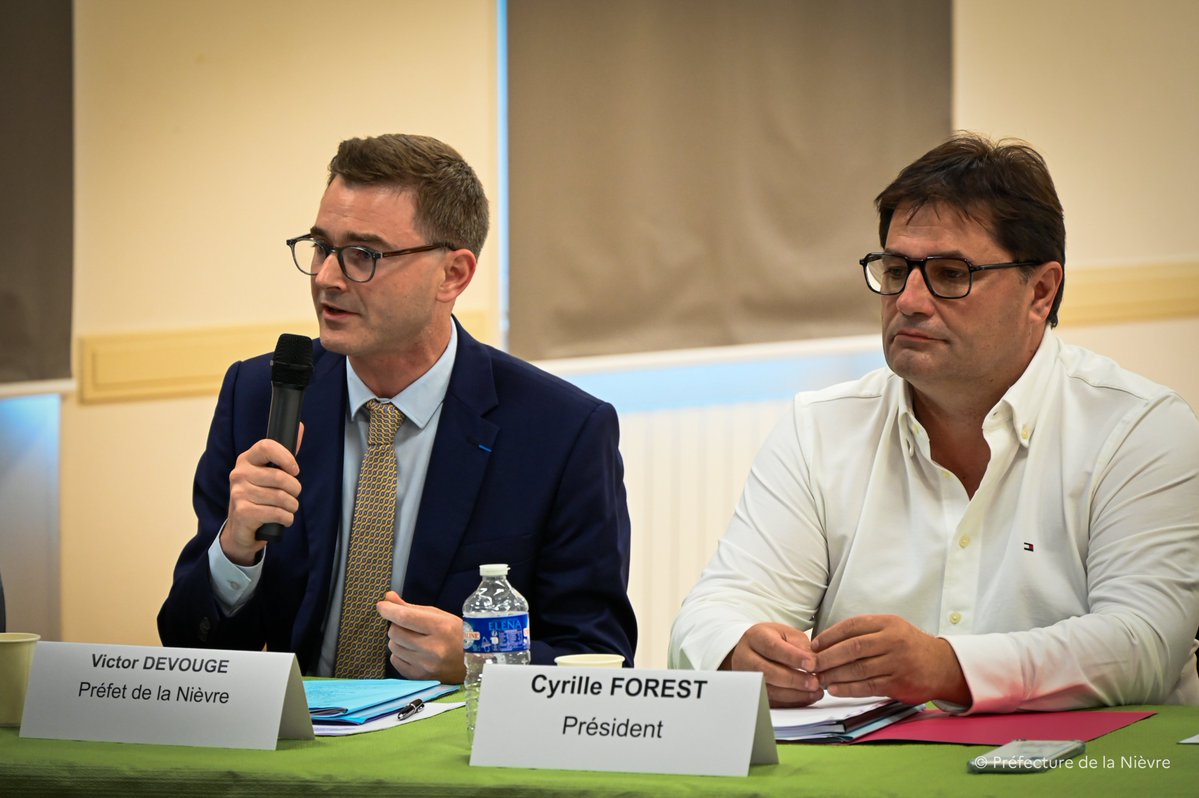 Image de Préfet de la Nièvre - 🌾Victor Devouge, préfet, a participé à la session de la Chambre d’agriculture.
💬 Échanges avec