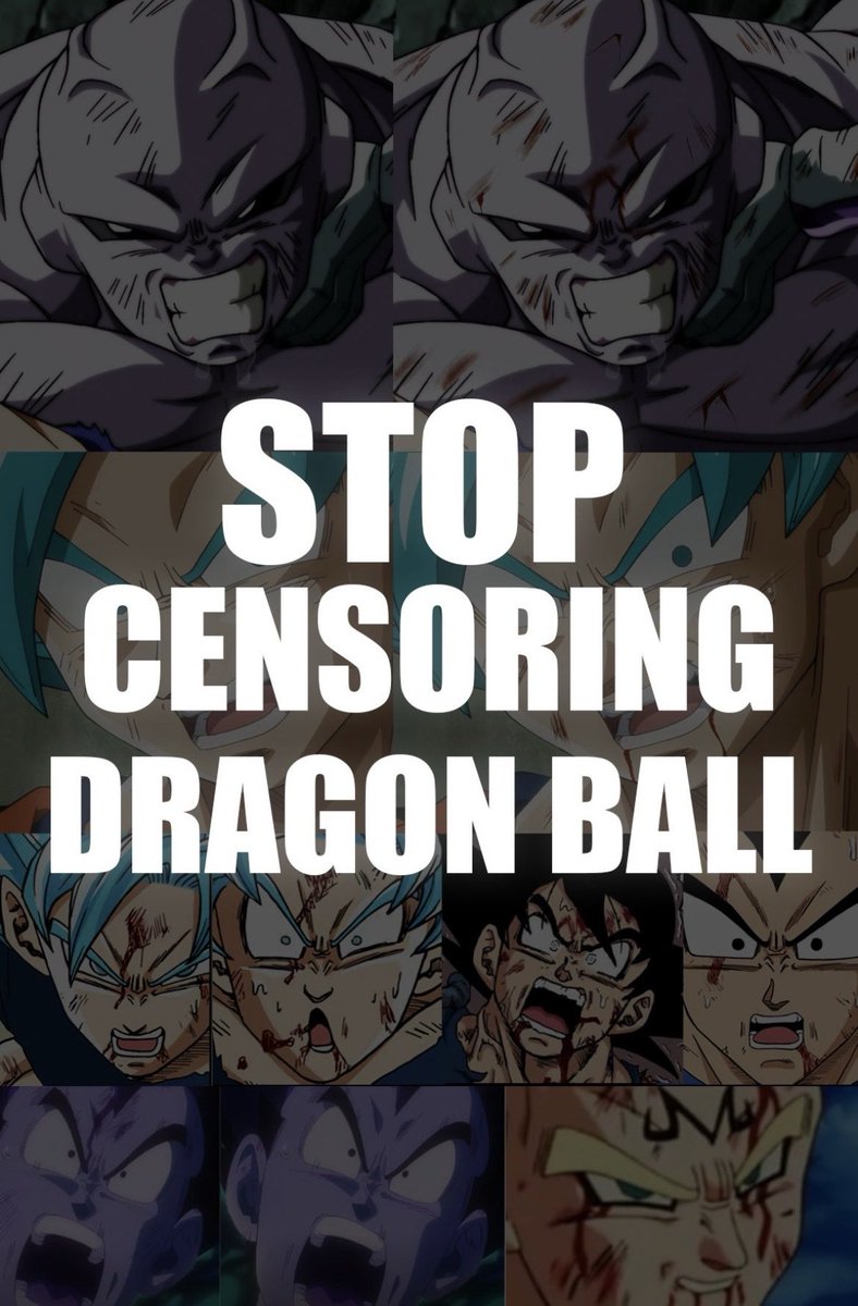 Saiyakzhh's tweet photo. SALOPE 🍑

Malgré le fort intérêt des fans de DRAGON BALL depuis hier pour retirer la censure de tout futur projet, la TOEI ne veut TOUJOURS RIEN ENTENDRE. 

Les fans demandent simplement à retirer la censure.. 

La TOEI figure-t-elle parmi les pires studios d’animation ? 😳 https://t.co/nQLo5Fljle