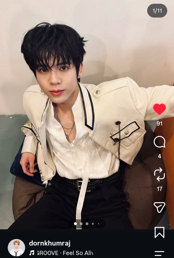 HiaDorn67950's tweet photo. Dorn IG Update 

🔗 https://t.co/wJd4JG6HdC

#DORN #佑泷 #DornKhumraj
#NexT1DE_DORN #NexT1DE https://t.co/2Je26r82u8