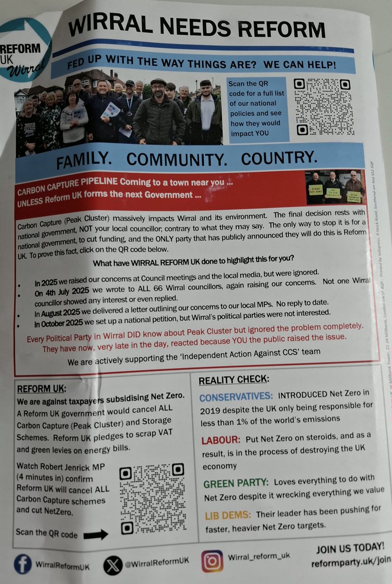WirralReformUK's tweet photo. Wirral Reform UK are continuing to bring hope to residents of this great peninsula with strong evidence we will restore financial probity, honesty and pride to the Council dealings. It has been run badly for many, many years by both Labour and the Tories; the alleged opposition! https://t.co/Np8VFnwMTd