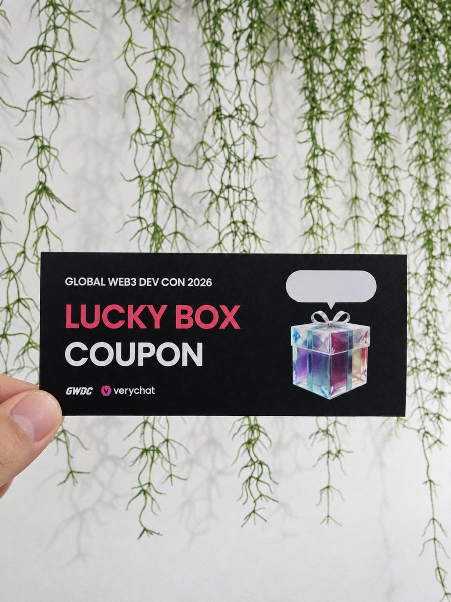 _verychat's tweet photo. We the Verychat team are now live at GWDC 2026 KOREA 🎁

GWDC 2026 KOREA is happening now at Center in Yangjae, Seoul, and our team is on site handing out VERY coupons.

By Tomorrow — Bryan Ko, CEO of VeryChat takes the stage tomorrow by  11:05 - 11:20 (KST)

#Verycoin #Verychat https://t.co/Ouaq5I2kLu
