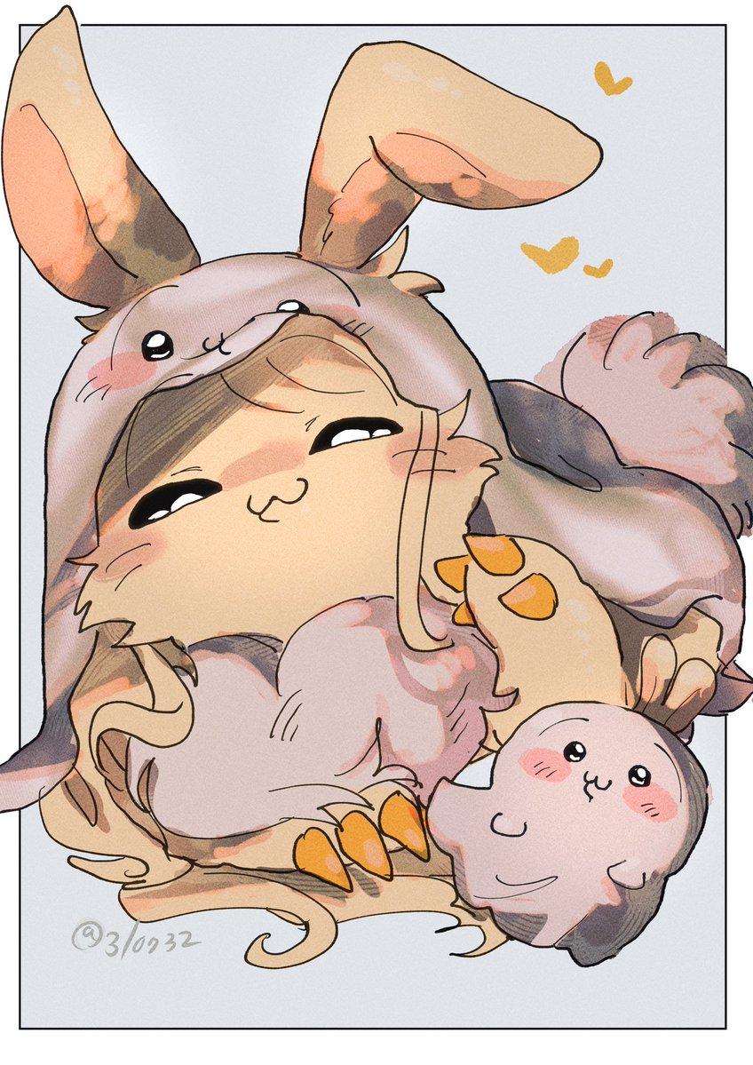 310732's tweet photo. でかつよロン毛お化けうさぎ👻🐰 https://t.co/hZl814HBun