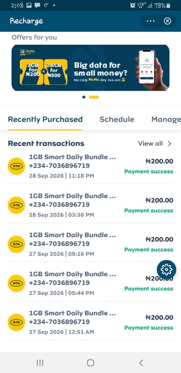 Hupsosforex's tweet photo. @MTNNG what is the Meaning of this 
I was buy 200 for 1GB before on Ussd then suddenly stopped working,then I downloaded the MOMO app and started buying again and now it has stopped working ,what is the problem is it that  the "Awoof" has limit? Or are you just Stingy @MoMo_PSB https://t.co/Frp3IYJQpy