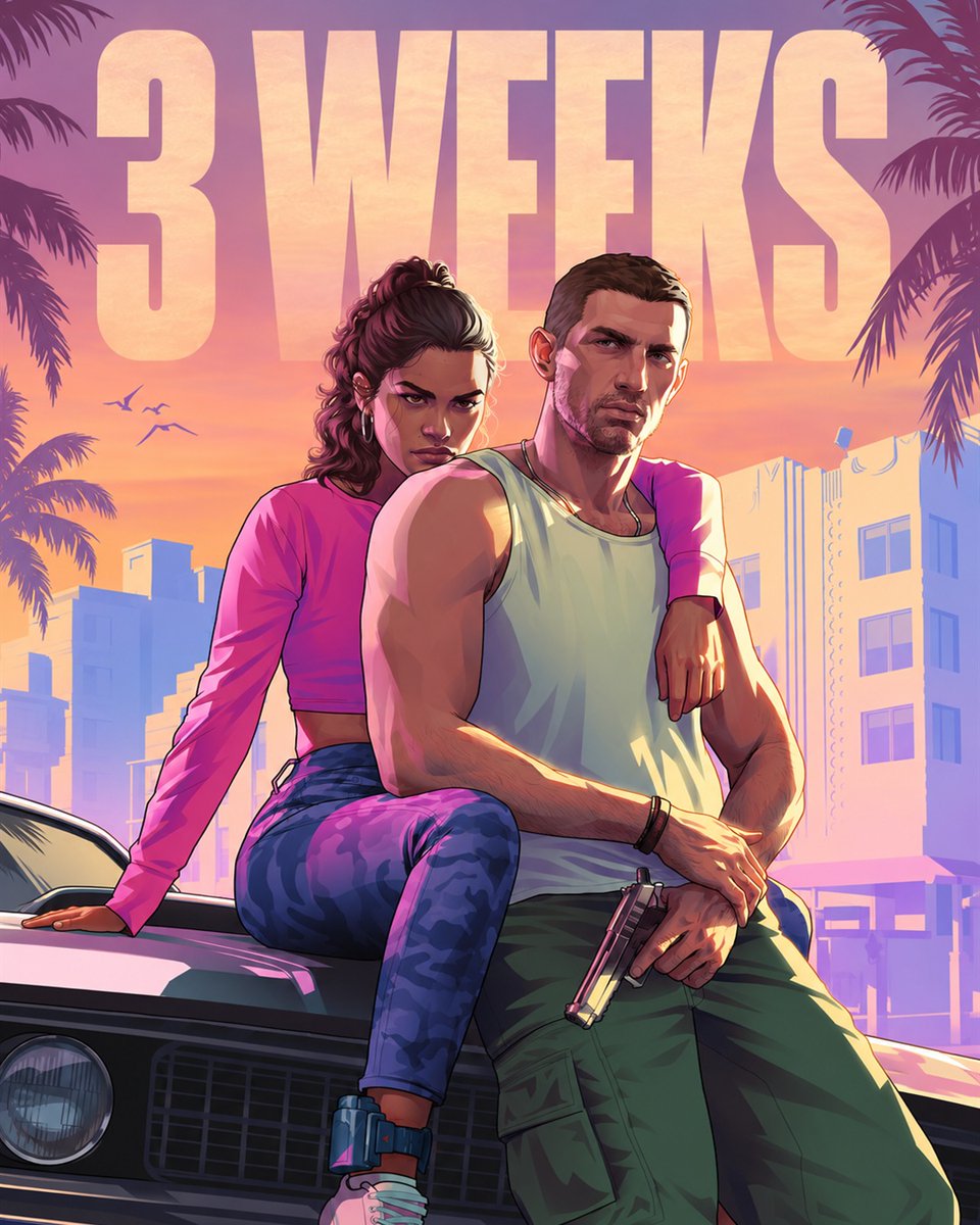 TGGonYT's tweet photo. Only 3 weeks to go. I can't believe it. https://t.co/AHyDyDdQfz