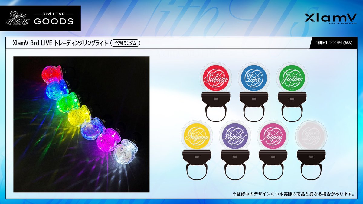 krx_045's tweet photo. ｛交換｝
ビバレン Xlamv 3rdLive
グッズ

求▶︎レオン

譲▶︎スバル、イッセイ、ジンタロウ、ナゴム、サクヤ、アグリ

缶バッジ80コ
シャタコレ10パック
リンライ30コ

・枠交換希望
・まとめて優先
・郵送または仙台手渡し（場合によっては東京手渡し） https://t.co/U7DL84ufbs