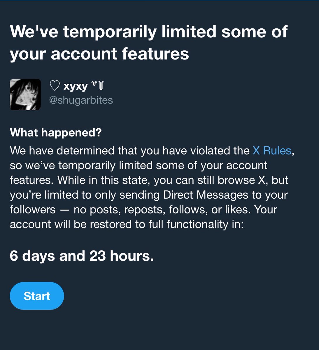 shugarsutures's tweet photo. cant have anything😭😭😭😭 https://t.co/8MrjJjUf27