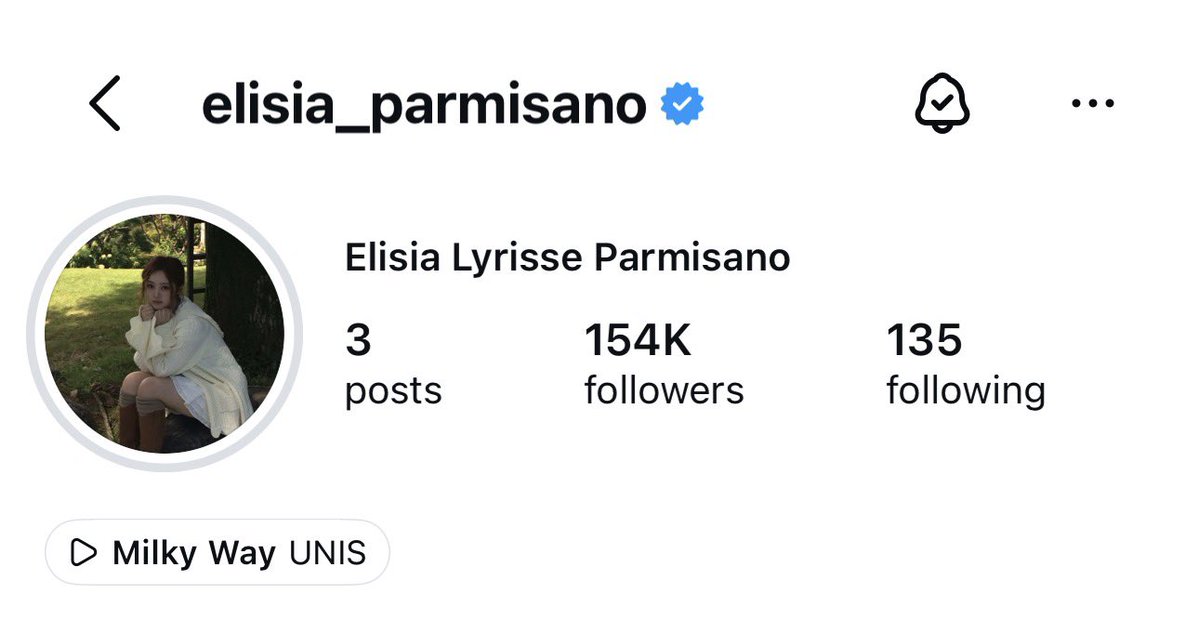 softlyforelisia's tweet photo. elisia removed her bio and she has now 154K followers 🤍

📎 https://t.co/flX2NotagH

#ELISIA #엘리시아 https://t.co/6UqTo5XGF5