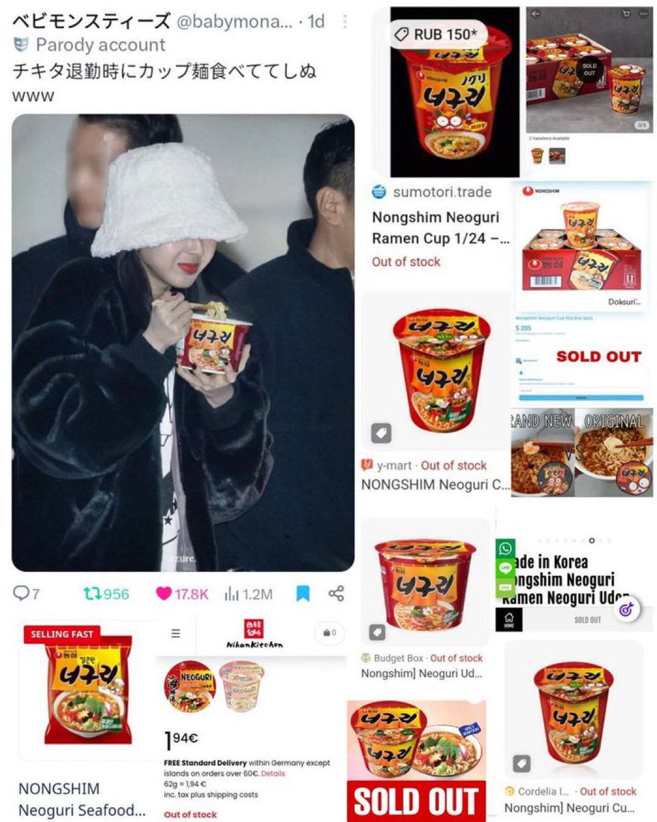 vlyiib's tweet photo. ยังจำได้มั้ยชีเคยกินราเมนไวรัลในสนามบินจนของ sold out อ่ะ ความหิวเป็นเหตุ 55555 #CHIQUITA https://t.co/xjtjCcNNZO