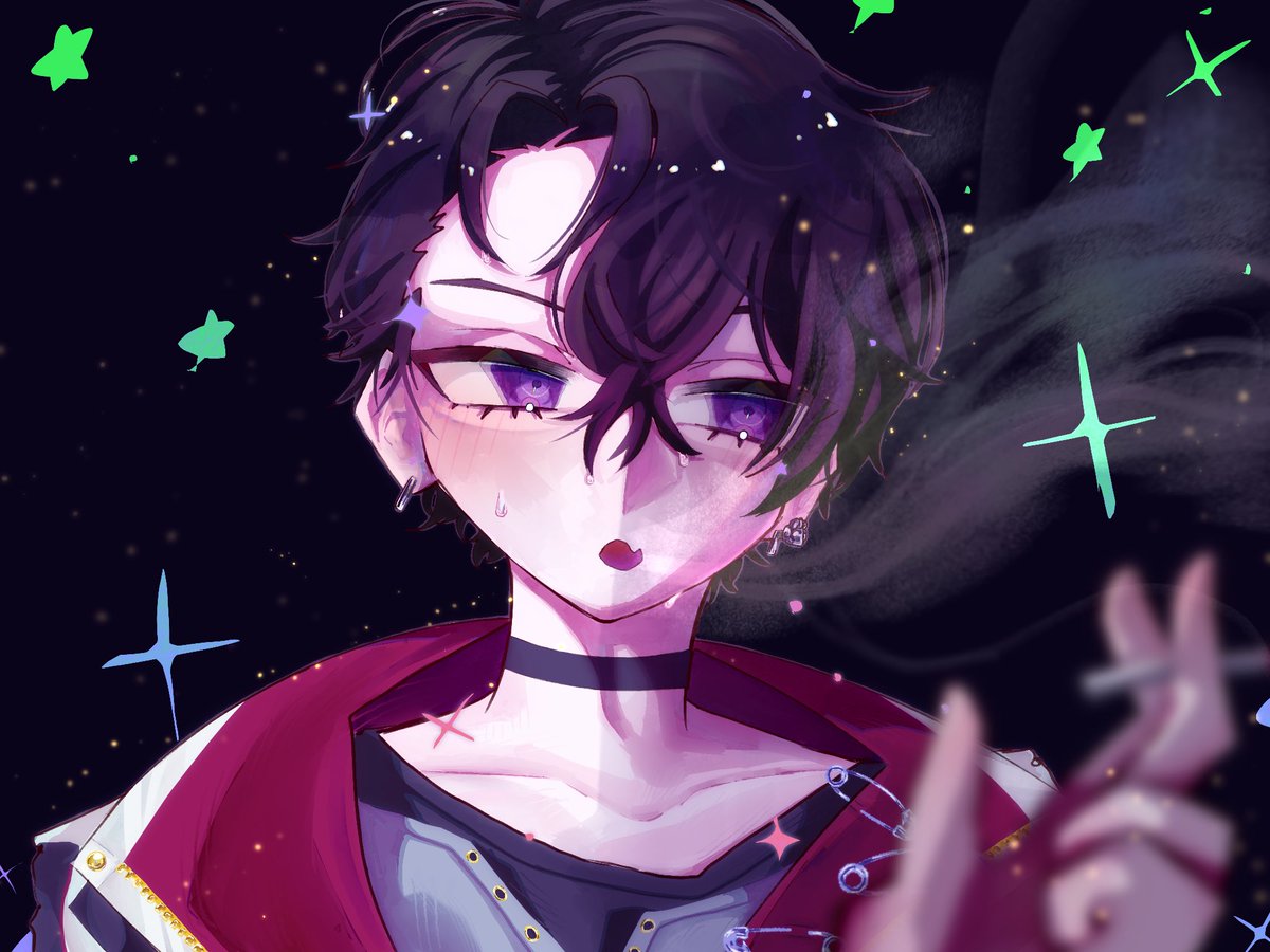 kani_00u's tweet photo. 🪩🚬🤝
 #サイキペイント https://t.co/nHob6EhgyU