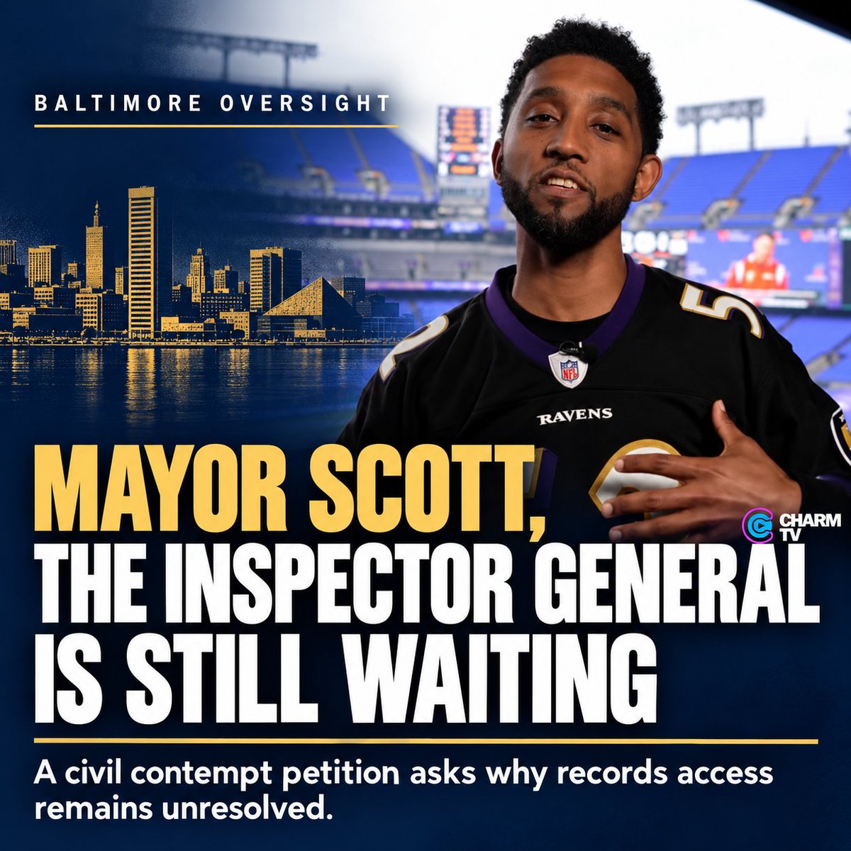 MoCoGOPClub's tweet photo. Mayor Scott, let Baltimore’s inspector general do her job. Taxpayers deserve answers, open records and accountability. Open the books. Let the watchdog work.

Read the article - https://t.co/kcaqQ79IT4 @Bob_Ehrlich @BaltimoreGOP @OIG_Baltimore @MDBayNews @MDGOP 

#Baltimore #Accountability #Transparency