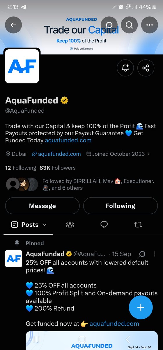 Liquidity_00's tweet photo. @sirrillahfx @AquaFunded @Iamashanshare @Hussaini_YS @sirrillahforex @cryptomarverick 

All done ... let's go https://t.co/oepzaiOCor