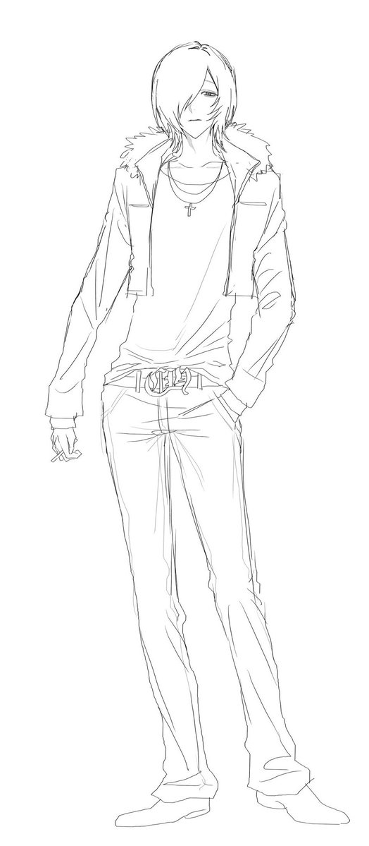 4BL00D_'s tweet photo. 同じような服しか描けないのかな？助けてくださいね https://t.co/44zZa4Mm5h