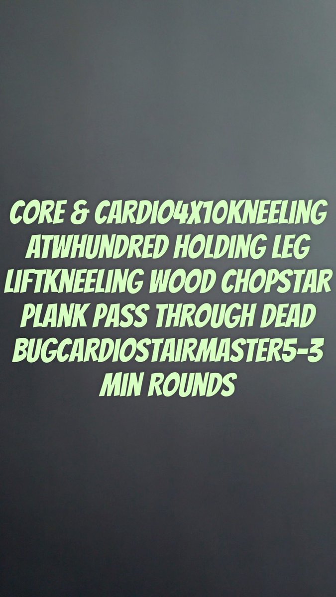 rodiejon's tweet photo. #CoachJon #JustUsLeague #SweatAngels #Core #Cardio https://t.co/yZLfwl1gbY
