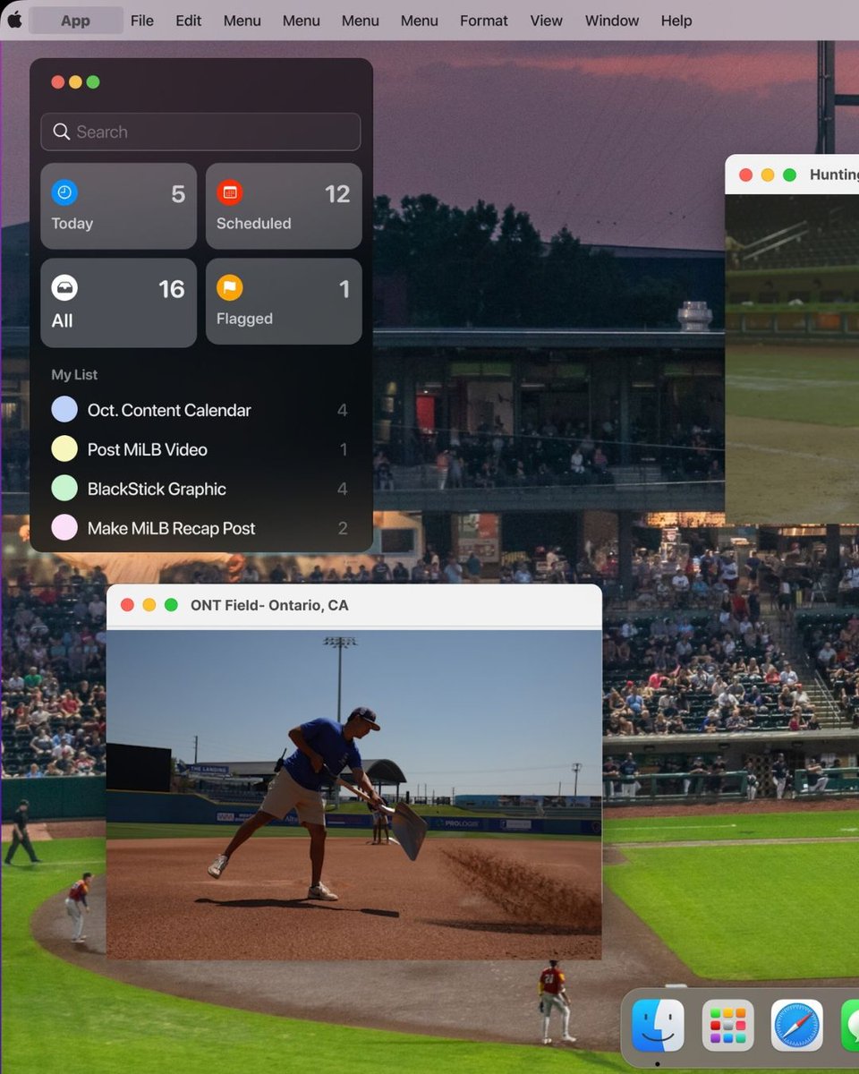 DuraEdge's tweet photo. A peek at our desktop after this years MiLB season...
 
From the players who take the field to the groundskeepers that make it all possible, we had the opportunity to meet and tell the stories of some incredible people across Minor League Baseball this year.
 
Thanks for another great season.
 
#Ballfields #Groundskeeping #SportsTurf #MiLB