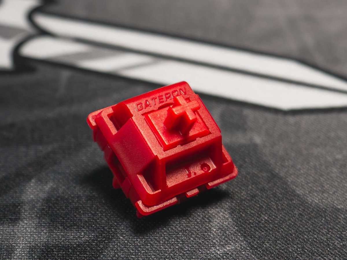 NullKeebs's tweet photo. @GATERONOfficial x Sillyworks Type R Tactile

Typing on these has been such an awesome experience.

If you love a good tactile I recommend giving these a try. https://t.co/TBGiL8uu2d