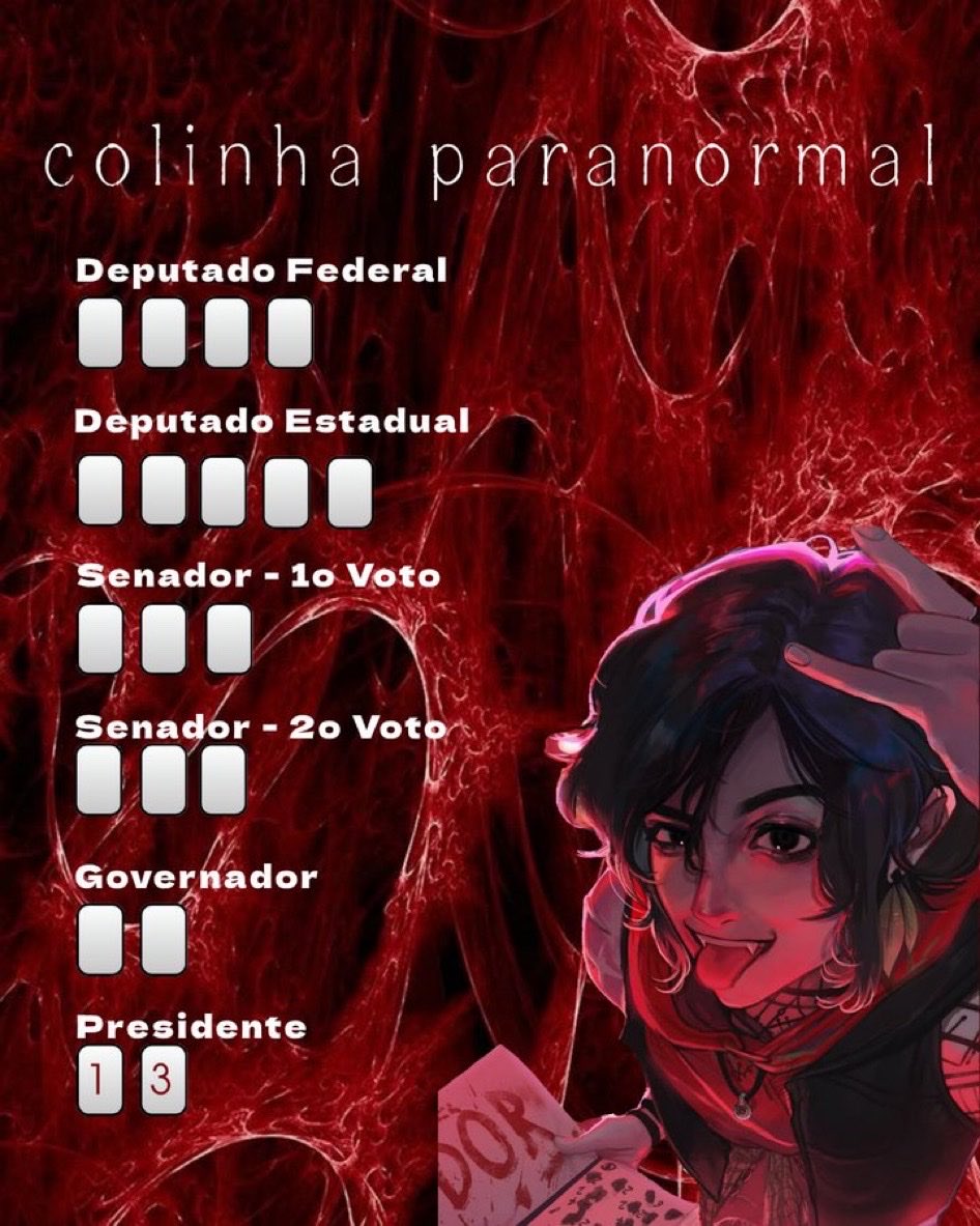 acervordem's tweet photo. agentes, recruto todos para votarem com sabedoria nesse domingo, escolham com cuidado os seus candidatos, leiam as propostas de governo e, acima de tudo, não deixem o paranormal (direita) afetar na nossa realidade.

olhos sempre abertos contra a corrupção. https://t.co/49mQFPeHNn