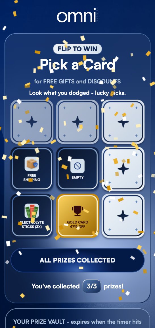 stepanecom's tweet photo. Best DTC funnels of the week 🚨

(Supplement edition)

- https://t.co/pyjvBS7z5N
- https://t.co/2Cc9giBdqB
- https://t.co/QThrsT9kIZ
- https://t.co/1UAEGZeZPR
- https://t.co/N2Mzptxuuk
- https://t.co/SuLoRFkPbv
- https://t.co/U7572iSpom
- https://t.co/eK2D53oibc

Takeaways:

- Omni is pushing HARD on Flip-to-Win.
- Seed is testing a new BOGO offer with a free product.
- RYZE is making listicles way more interactive with AI GIFs + scratch-to-reveal CTAs.

And this is literally just ONE week.

Watch what the biggest brands are doing.

Adapt it for your brand.

Then test the shit out of it.