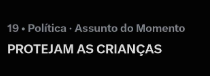 GayerGus's tweet photo. PROTEJAM AS CRIANÇAS https://t.co/y9cPEhC5XU