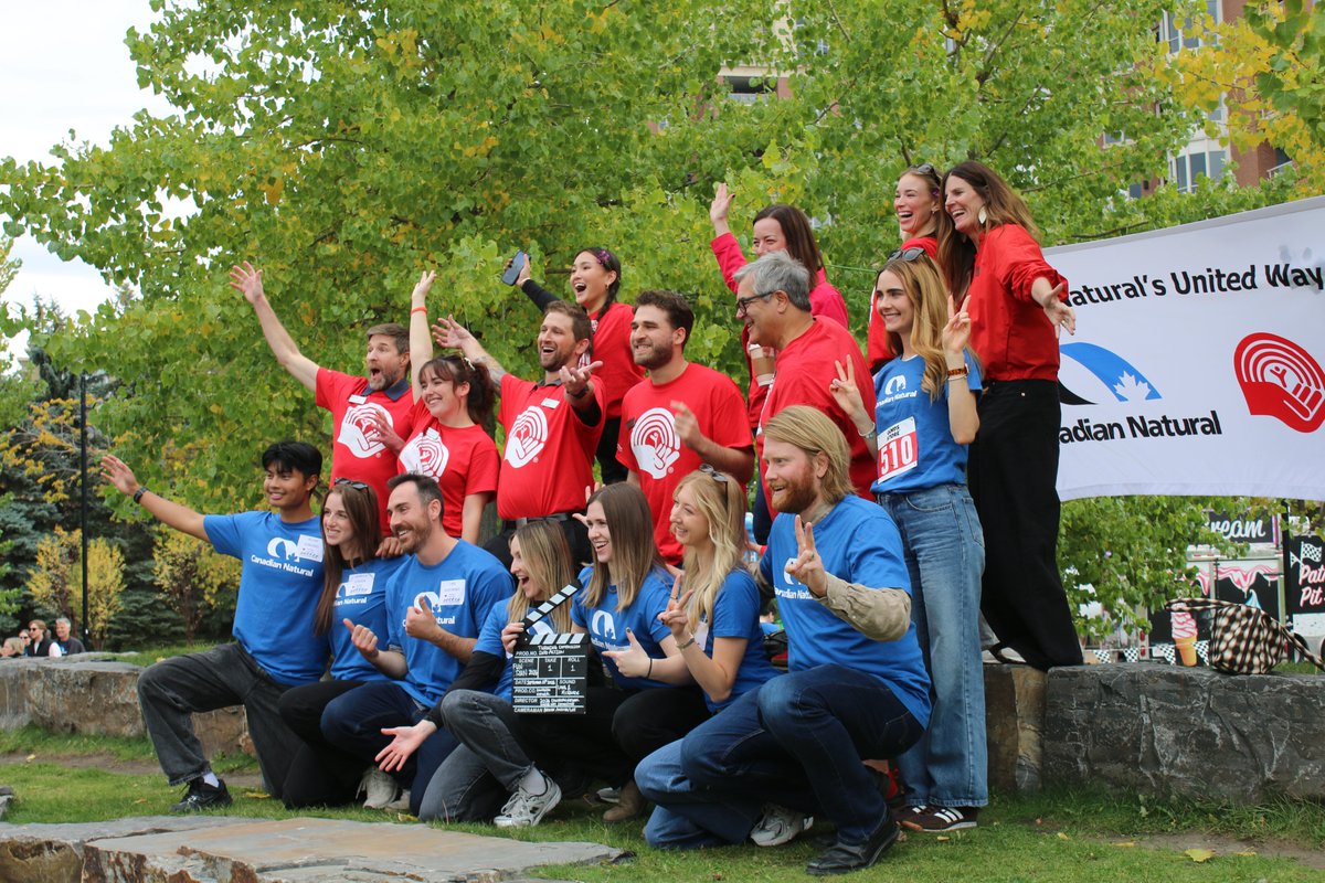 CanadianNatural's tweet photo. Employees from our Calgary offices recently participated in a Fun Run, raising money for our upcoming United Way campaign. This event was a great way to have our employees come out and enjoy some fresh air, all while supporting a good cause. #DoingItRight #FunAndIntegrity https://t.co/MY58VVEUk5