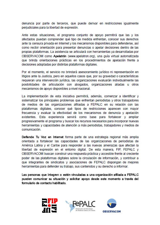 FIP_AL's tweet photo. Consulta todos los detalles en la carta conjunta y envía tu solicitud de apoyo mediante el formulario.

Carta: https://t.co/sXki5DWxyU

Formulario: https://t.co/DGXzMSUqlv https://t.co/hgGL5JZ8vv