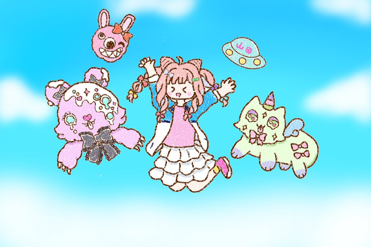 RIIRA_SP's tweet photo. やっまだー！誕生日おめでとう〜！
ぱやモンと一緒にきららジャンプ☆
ゆるふわな雰囲気も似合う花音ちゃん🩷

 #シャインポスト 
 #山田花音生誕祭 https://t.co/eSwWcdoak9