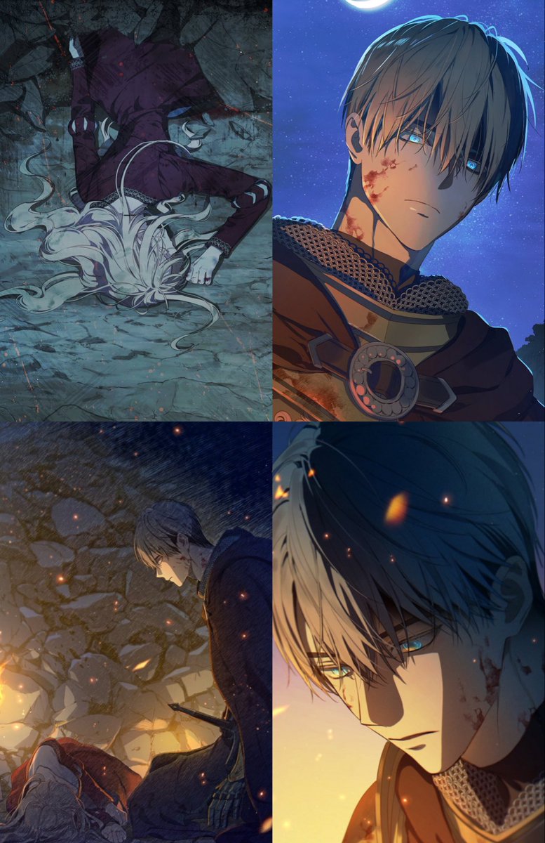 moonforruby's tweet photo. Varkas who never wavered or lost his strength, froze when he thought Thalia was dead…
Thalia’s lower body was crushed beneath tons of rocks… she was barely alive
This moment marked the beginning of a more tragic life for Thalia. For Varkas, it became a lifetime of regret… https://t.co/IqDtwWtsuj