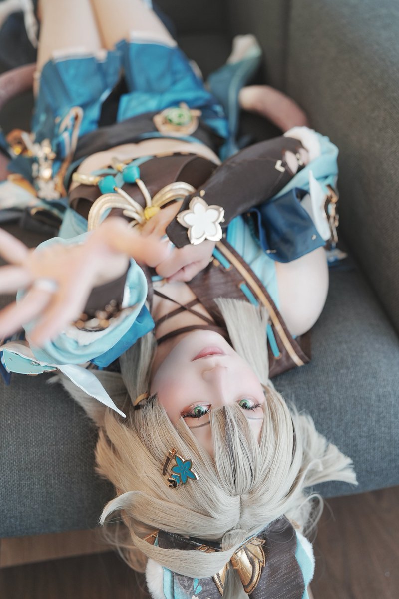 Haiku_0727's tweet photo. #原神６周年 
懐かしのコスプレとともに。
これからも楽しませてもらいます✨ https://t.co/aCTnAUHsIp